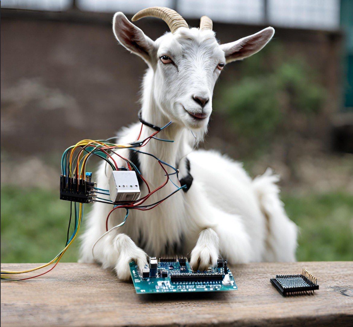 OSHWDem's tweet image. En la #OSHWDem2023🐙vamos a hablaros sobre la importancia de crear proyectos ridículos, inútiles, absurdos y sobre todo, divertidos.
Porque ser Maker no es solo construir y compartir sino, también expresar lo que llevamos dentro.
¡Ven a la charla sobre hacer el cabra a las 18:00!