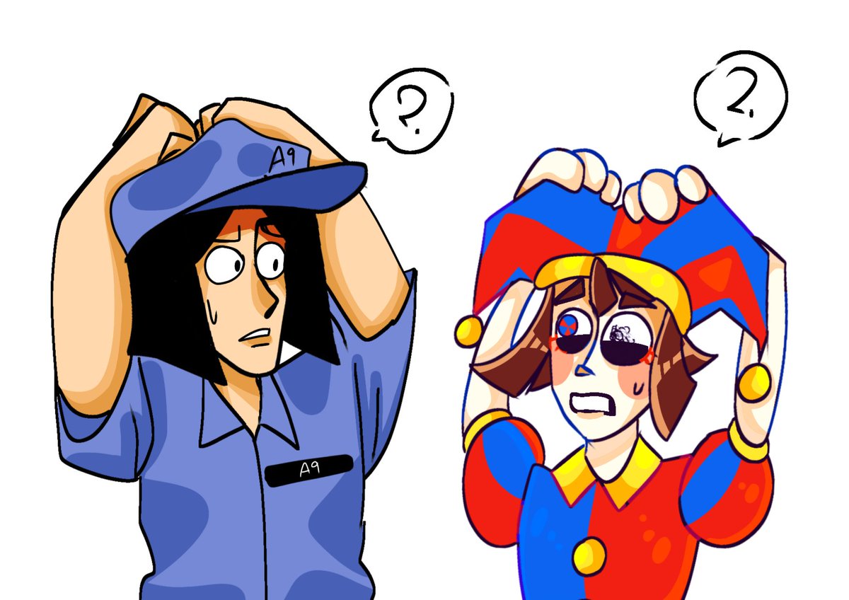 mamuang4343's tweet photo. I draw, I draw in my free time. But I love the characters Pomni and his personality is similar to that of the character OC A9 Mine too, I love them!!!!!❤️😍💙
#TheAmazingDigitalCircus
#Happyfactory
#Happfactorya9 https://t.co/IK64CPVedN