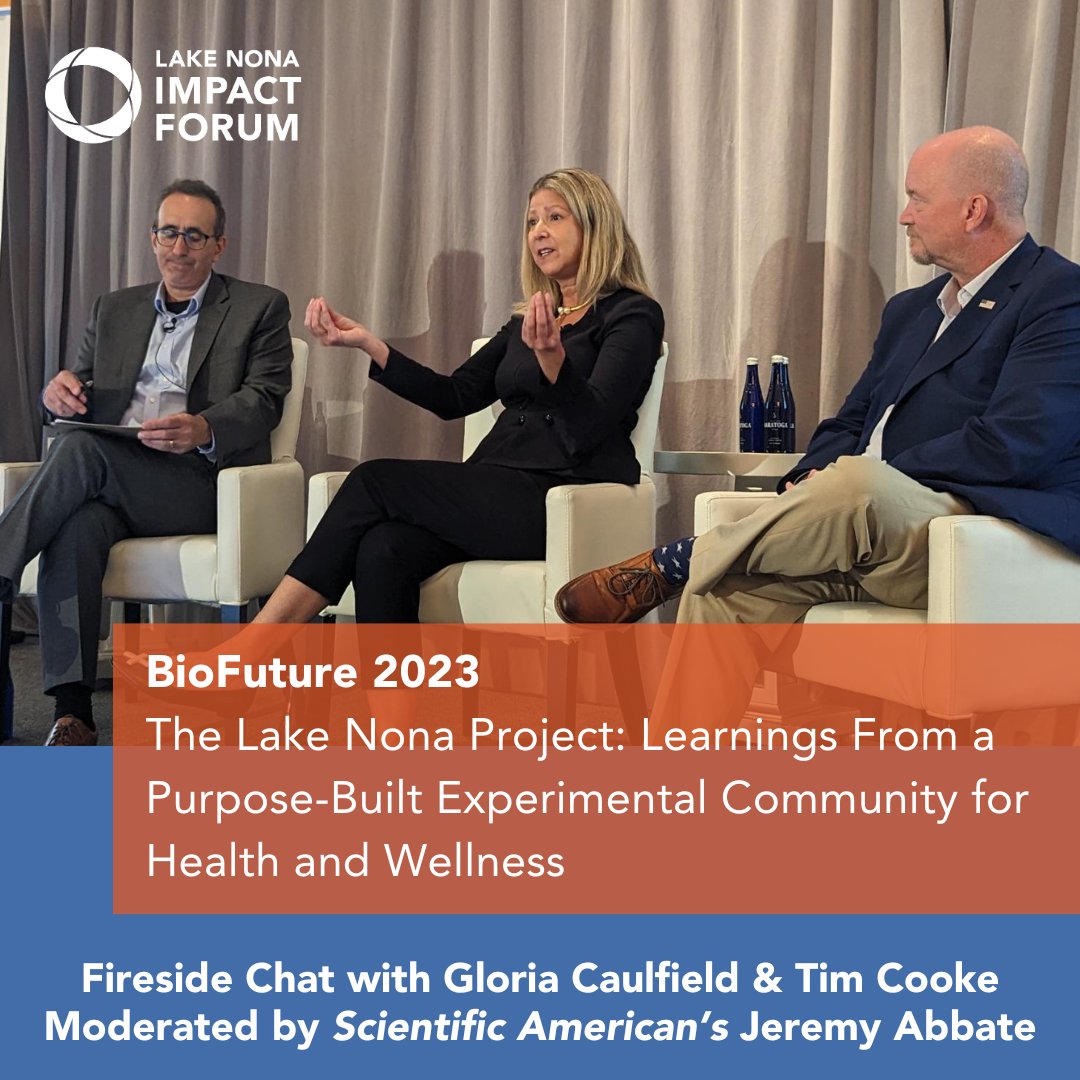 LNImpactForum's tweet photo. This week, Impact Forum founder Gloria Caulfield and @OVAHCS CEO Tim Cooke were featured at the #BioFuture2023 conference, where they discussed the development and benefits of an integrated healthcare ecosystem.

Learn more about #LakeNona: https://t.co/1uUW1RWhit https://t.co/kQKJ7EtSpM