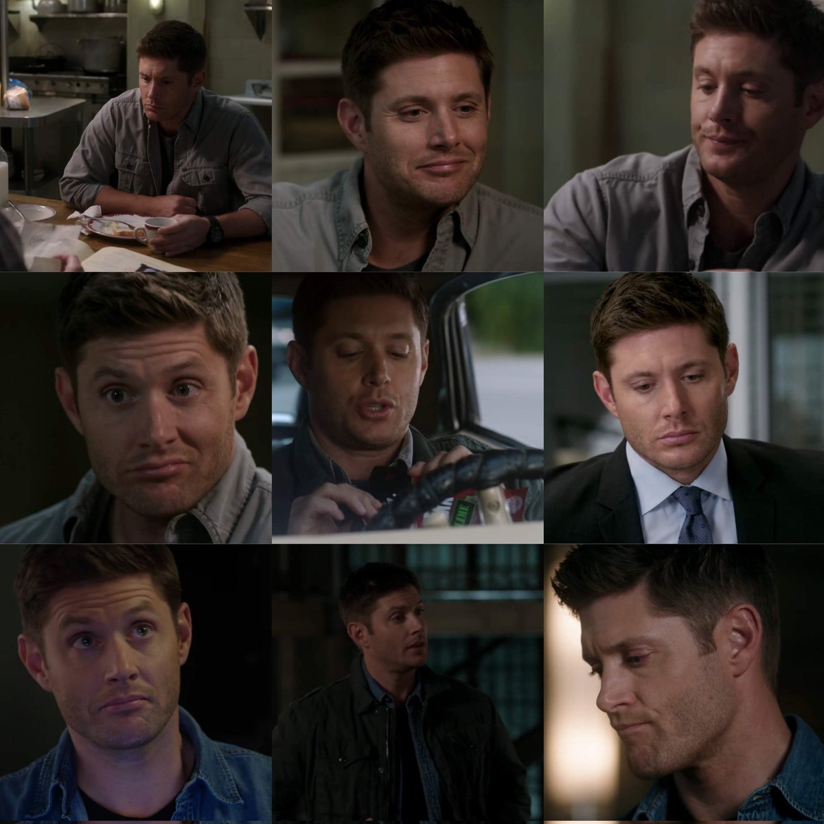 THINKERDEAN's tweet photo. dean winchester in 12.03. the way he left the crusts, babyyy 🥹 https://t.co/CXyXJJpuIh