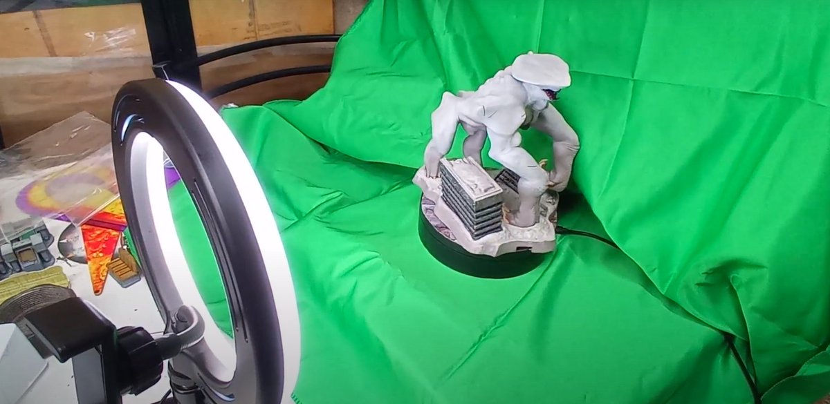 GARGANTUA_Toys's tweet image. Our big boy getting ready for a photo session.

#GiantsMonsterSeries #3Dprintedmodel #modelkit #resinkit #garagekit #kaiju