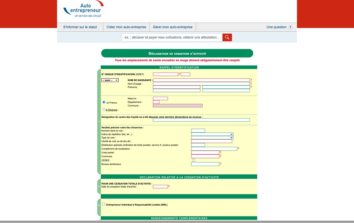 2023: L’Inde explore la face cachée de la Lune 🚀🌑

En France? On navigue dans un océan de formulaires interminables pour clôturer une activité avec l'#URSSAF, même si toutes les infos nécessaires ont été fournies à la création de son activité 📄🔄 #bureaucratie