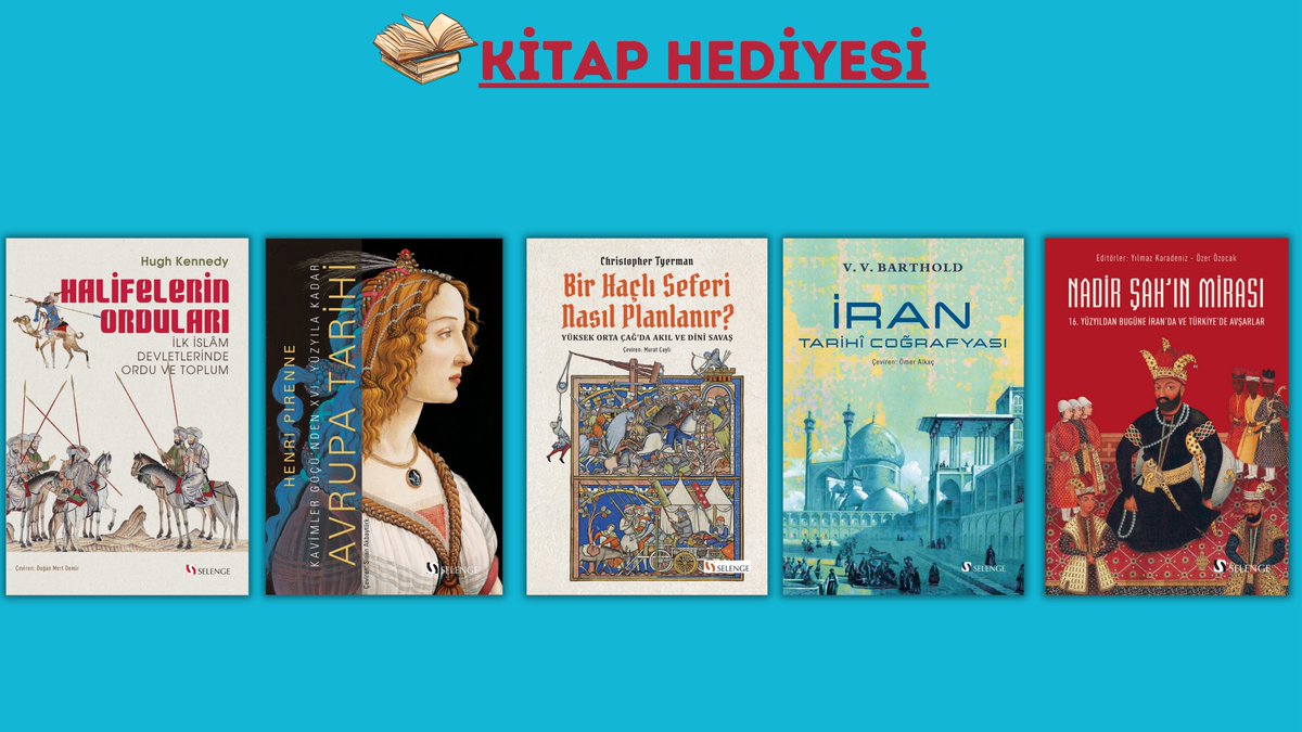 📚Hediye Kitap!

Bu tweeti rt'leyip beni ve <a href="/selengeyayinevi/">Selenge Yayınları</a>'ni takip eden bir kişiye, görseldeki kitaplardan birini hediye edeceğim. Son tarih 12.10.2023.
Bol şanslar!