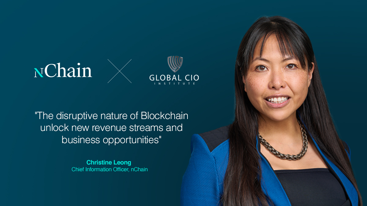 .<a href="/nChainGlobal/">nChain</a>'s own #CIO Christine Leong <a href="/leong_identity/">Christine Leong</a> had the honour of speaking at  CIO Institute about #AI, #Blockchain, and #leadership