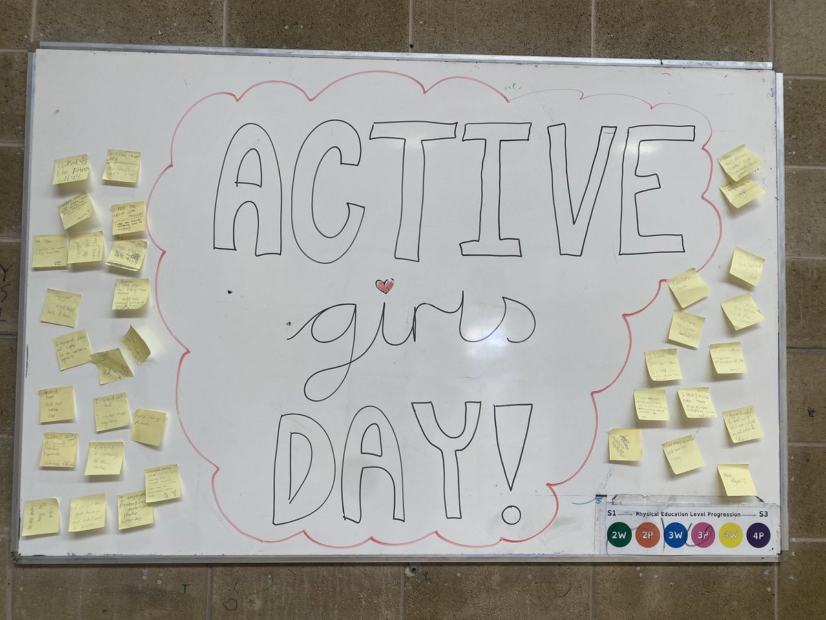 Leithpe's tweet photo. 💜Active Girls Day💜 
S1 pupils took part in various activities as part of Scottish Women and Girls in Sports Week!! We also made phone charms and bracelets whilst discussing different wellbeing support available at Leith! Well done to everyone involved 😊 #SheCanSheWill https://t.co/m5z2O4nvXl