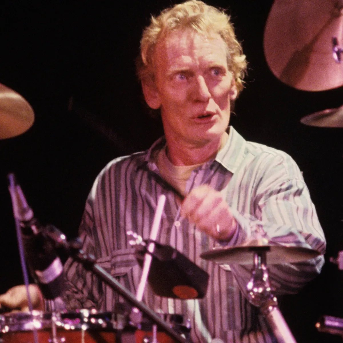primarily_prog's tweet photo. Now playing …
Four years ago today the music works said goodbye to a cantankerous old bugger who also happened to be one of the best drummers ever.
#gingerbakerrip https://t.co/Iuoe19XIrg