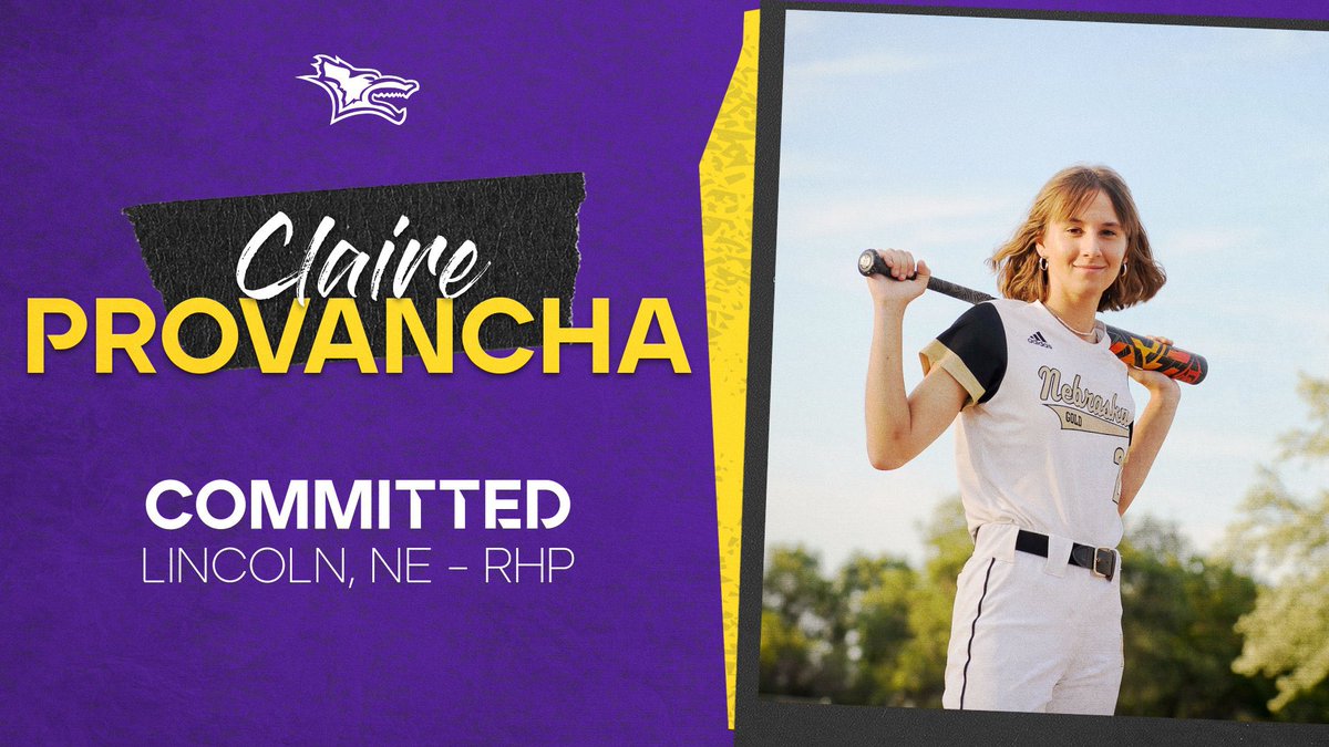 Let’s finish the week with a BIG pick up! We are excited to have Claire Provancha 🖋️ from Lincoln, Nebraska joining us this fall. Welcome to the Pack, Claire 🐺💜