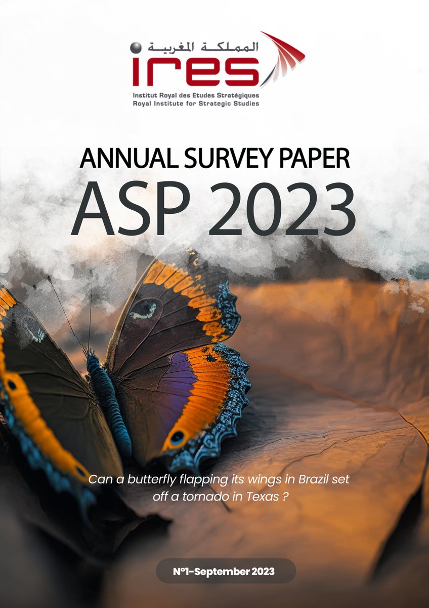 IRES launches the 1st edition of its new 'Annual Survey Paper' series 🌍

lnkd.in/ggTqvpWH

#Morooc #IRES #ASP #Development #Strategy #Monitoring #Prospective #World #Governance #HumanCentric #NatureCentric #Exponentiality #Globalization #Covid19 #ArtificialIntelligence