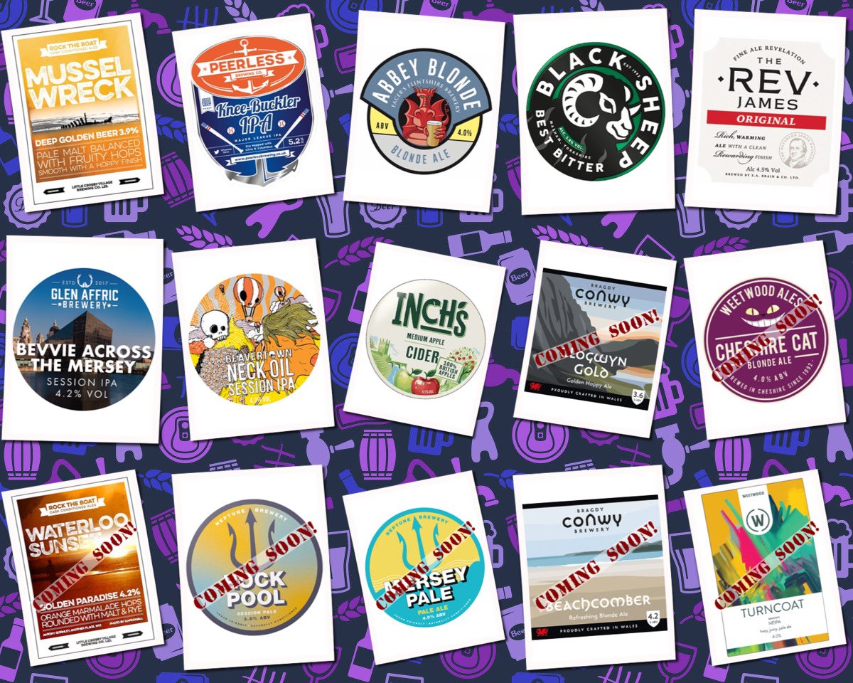White Lion Inn (@whitelioninnwk) on Twitter photo Weekend beers anyone!!
Beer Board: goo.gl/gC7AWo
<a href="/RockTheBoatAle/">RockTheBoat Brewery</a> @peerlessbrewing #FacersBrewery <a href="/BlackSheepBeer/">Black Sheep Brewery</a> <a href="/brainsbrewery/">Brains</a> <a href="/GlenAffricBrew/">Glen Affric Brewery</a> <a href="/BeavertownBeer/">Beavertown Brewery</a>
#RealAleFinder ā¦<a href="/LivBeerCo/">Liverpool Beer Collective</a>ā© Weekend beers anyone!!
Beer Board: goo.gl/gC7AWo
<a href="/RockTheBoatAle/">RockTheBoat Brewery</a> @peerlessbrewing #FacersBrewery <a href="/BlackSheepBeer/">Black Sheep Brewery</a> <a href="/brainsbrewery/">Brains</a> <a href="/GlenAffricBrew/">Glen Affric Brewery</a> <a href="/BeavertownBeer/">Beavertown Brewery</a>
#RealAleFinder ā¦<a href="/LivBeerCo/">Liverpool Beer Collective</a>ā©