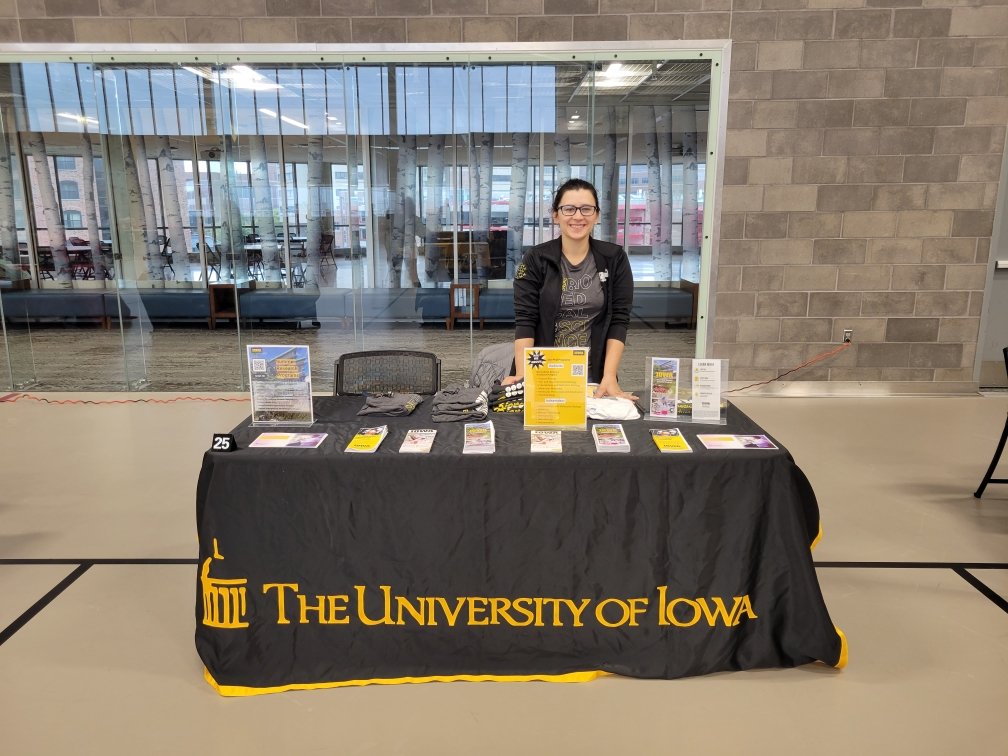 Emese Kovács (@kovacsemesehc) on Twitter photo Honored to be representing <a href="/uiowa/">University of Iowa</a>biomed at the University of Minnesota's life sciences graduate fair. Stop on by to hear about the exciting opportunities at The University of Iowa! <a href="/UMNews/">University of Minnesota</a> @uiowa Honored to be representing <a href="/uiowa/">University of Iowa</a>biomed at the University of Minnesota's life sciences graduate fair. Stop on by to hear about the exciting opportunities at The University of Iowa! <a href="/UMNews/">University of Minnesota</a> @uiowa