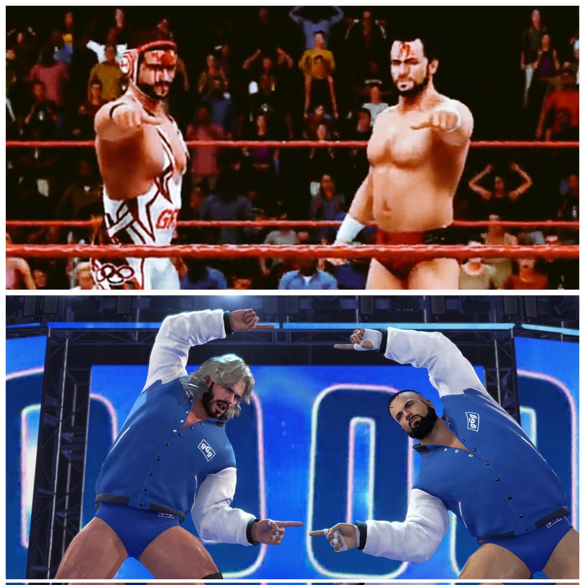 Then &amp; Now, but still 

Gods
Greatest 
Grapplers