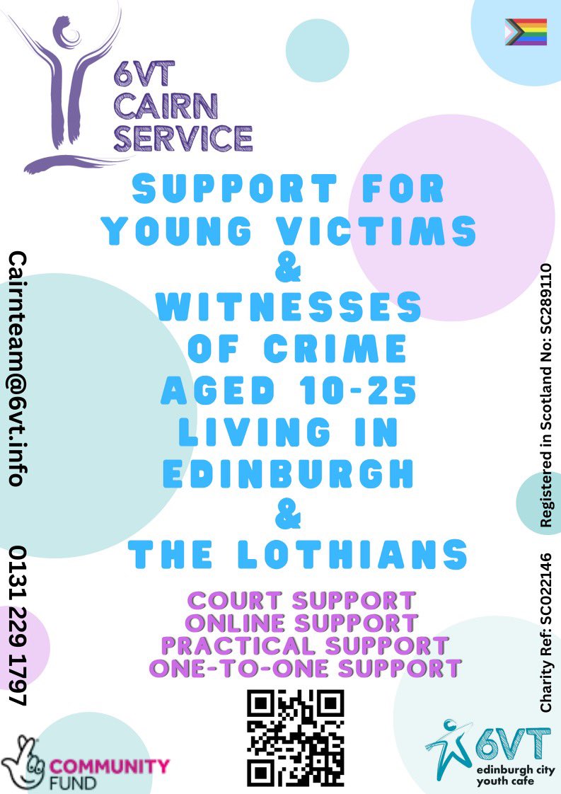6VTYouthCafe's tweet photo. @Fearless_Scot @CrimestopSCOT @NetworkRailSCOT Thank you for a great afternoon #CelebratingCommunirs If you have any young victims & witness of crime seeking support. From Edinburgh & Lothians please share our info on our Cairn Service embedded in our youth service. #RightToFeelSafe https://t.co/ZB68DDg07O
