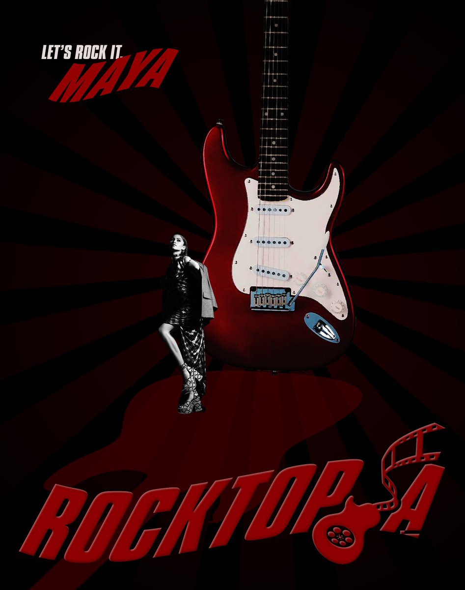 RocktopiaStudio's tweet photo. Welcome to Rocktopia, @mayacaccini! 🎸 https://t.co/yJJSAeYumY