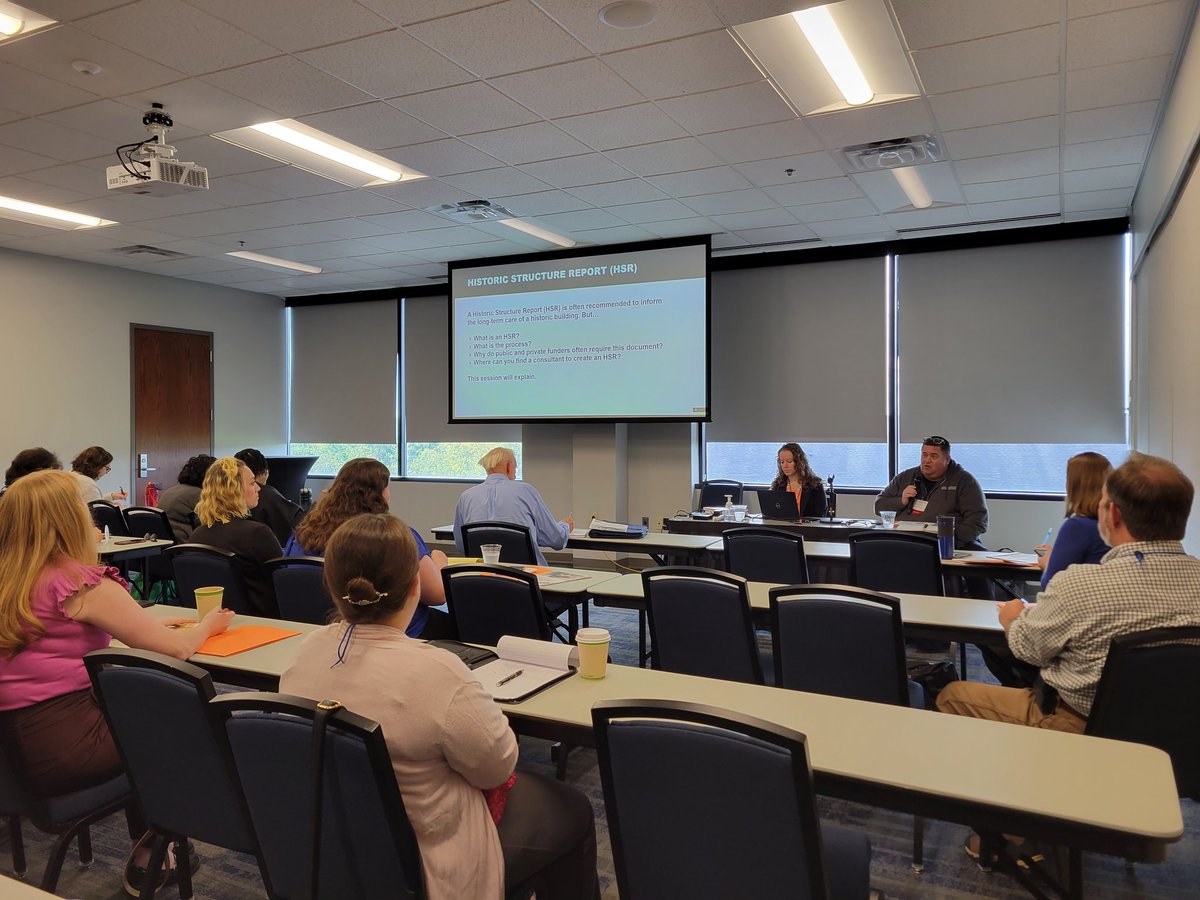 ohiolha's tweet image. What do you know about Historic Structure Reports? According to @PerspectusArch staff (and @ajverhoff!), funders love when you have an HSR before embarking on building projects at your historic sites. 

#OLHAEmpowers