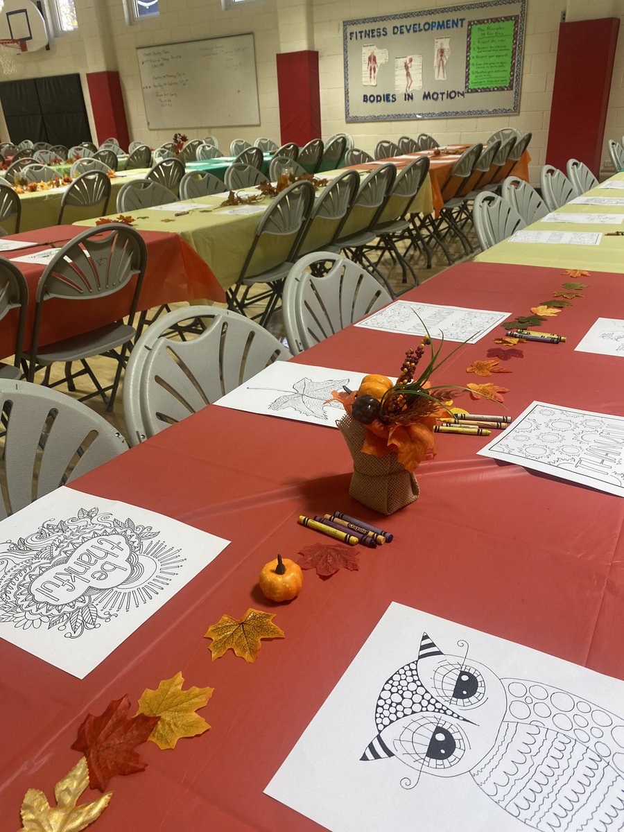 RSS_LSSD's tweet image. Thank you to Ms. Scott’s grade 3/4 class for decorating our gym in anticipation of our Thanksgiving Feast. Amazing job!