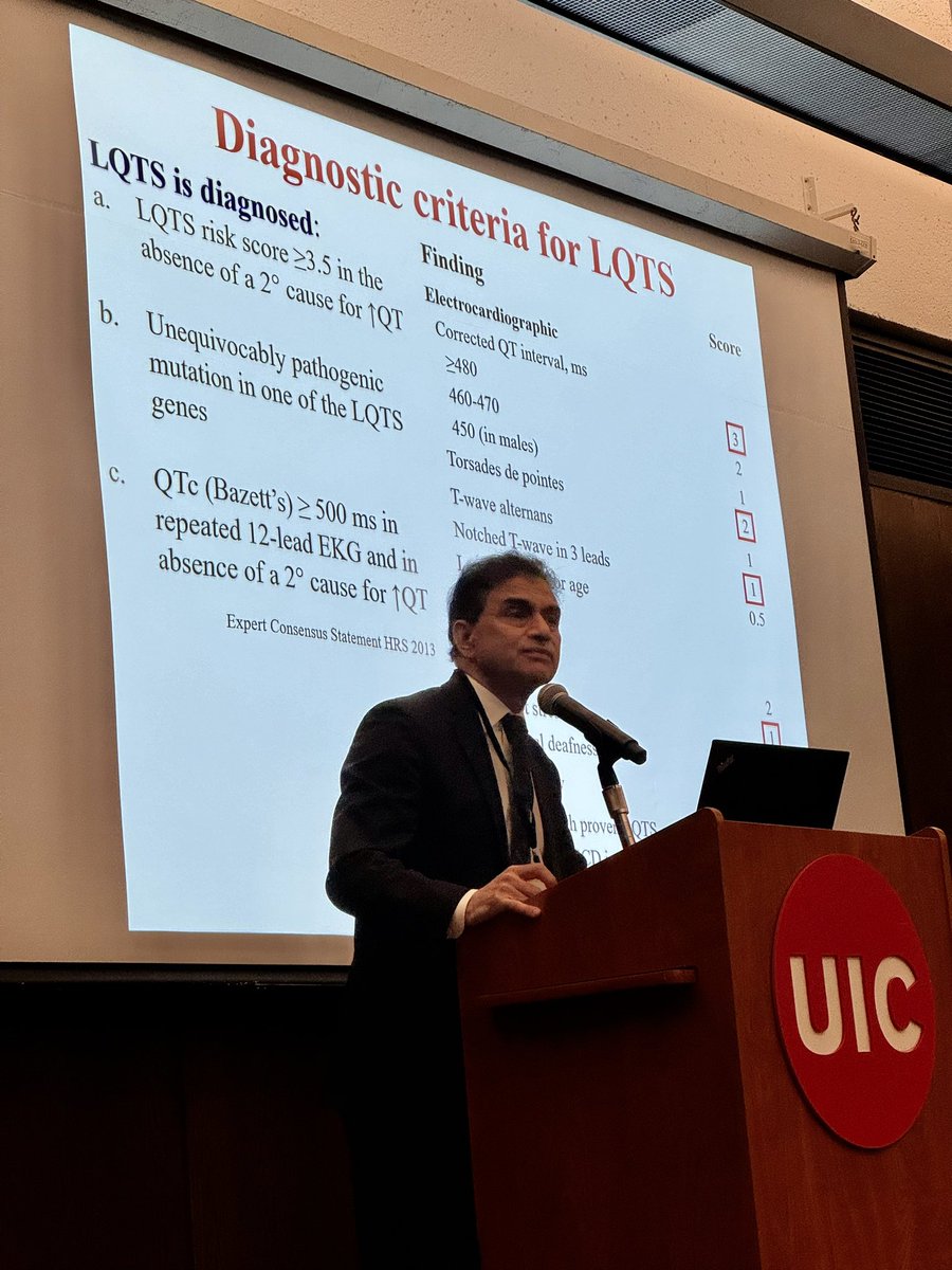 Dana Johnson MD MPH (@rainylakedana) on Twitter photo Dr. Dawood Darbar presenting the latest in genetic cardiac channelopathys at the 6th Annual Cardiac Symposium at UIC <a href="/UICDom/">University of Illinois Department of Medicine</a> <a href="/UICcardfellows/">UIC Cardio Fellows</a> #epeeps
<a href="/UIHealth/">UI Health</a> Dr. Dawood Darbar presenting the latest in genetic cardiac channelopathys at the 6th Annual Cardiac Symposium at UIC <a href="/UICDom/">University of Illinois Department of Medicine</a> <a href="/UICcardfellows/">UIC Cardio Fellows</a> #epeeps
<a href="/UIHealth/">UI Health</a>