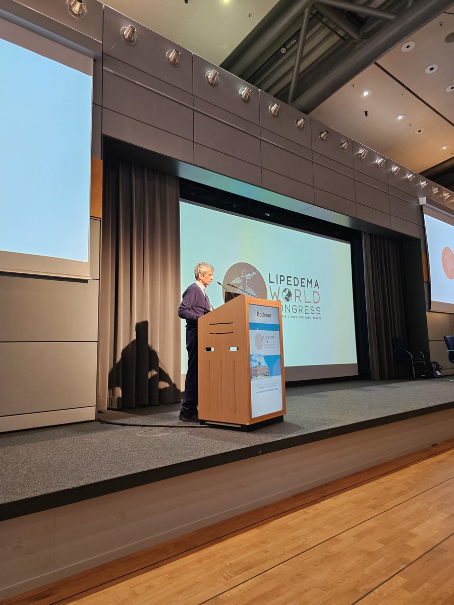 KateFrstr's tweet image. Always inspiring to hear Stanley Rockson talking about PF1 as a biomarker for the implications for #lipedema.
#LipedemaWorldCongress2023 #LipedemaWorldCongress