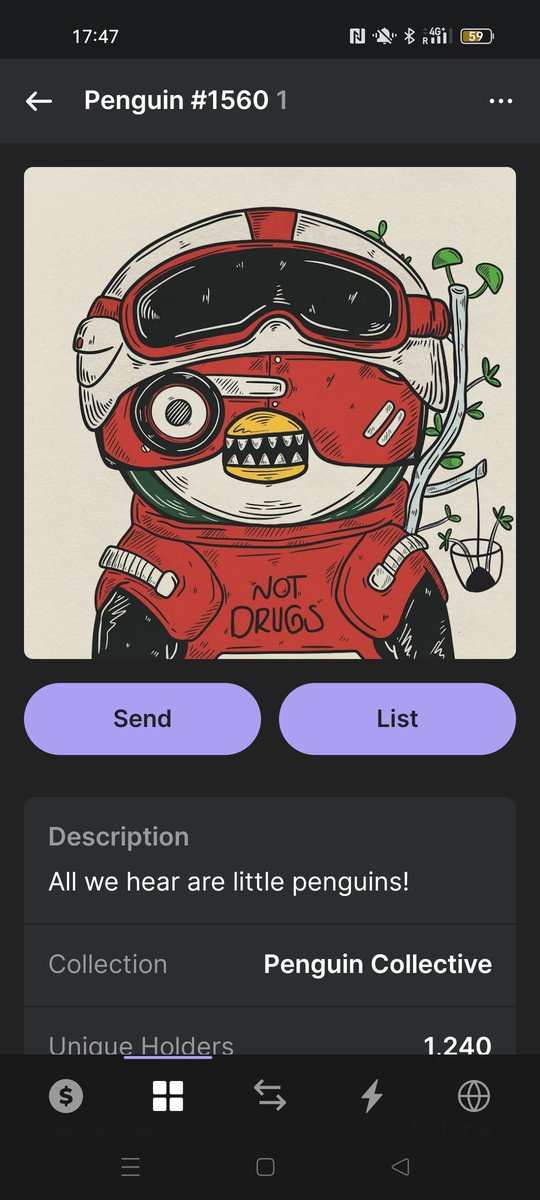 NFG_Wesley's tweet photo. My rarest @PengCollectiv I minted today, rank 166.
Reply in comments with your best one and I will give you a follow back!
#pengfollowpeng #SolanaNFTs #FreeMint https://t.co/fI3ROU7jnk
