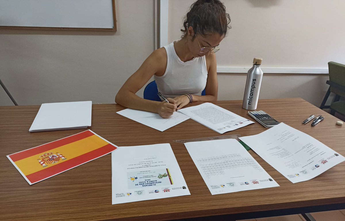 🧑‍🔬👩‍🔬XXVII Olimpiada Iberoamericana de Química
Segundo día de pruebas. ¡Suerte!