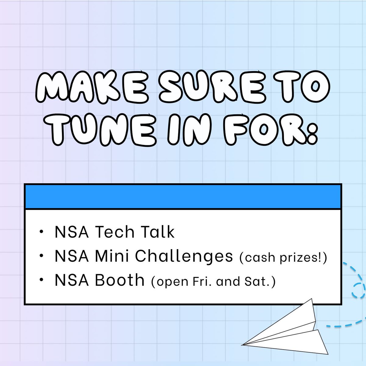 TheHexLabs's tweet photo. We're so excited to welcome @NSAGov as our platinum sponsor for HackGT! Get ready to unlock innovation with the NSA through their tech talk, series of mini-challenges, and an exclusive booth open to hackers all weekend. Huge thanks to the NSA for their incredible support 💡💻 https://t.co/nZ0TE0DqFC