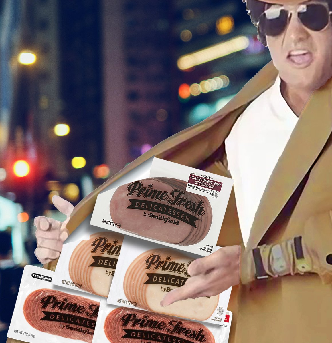 Deli meat so good we have to hide it from everyone else just to get around.