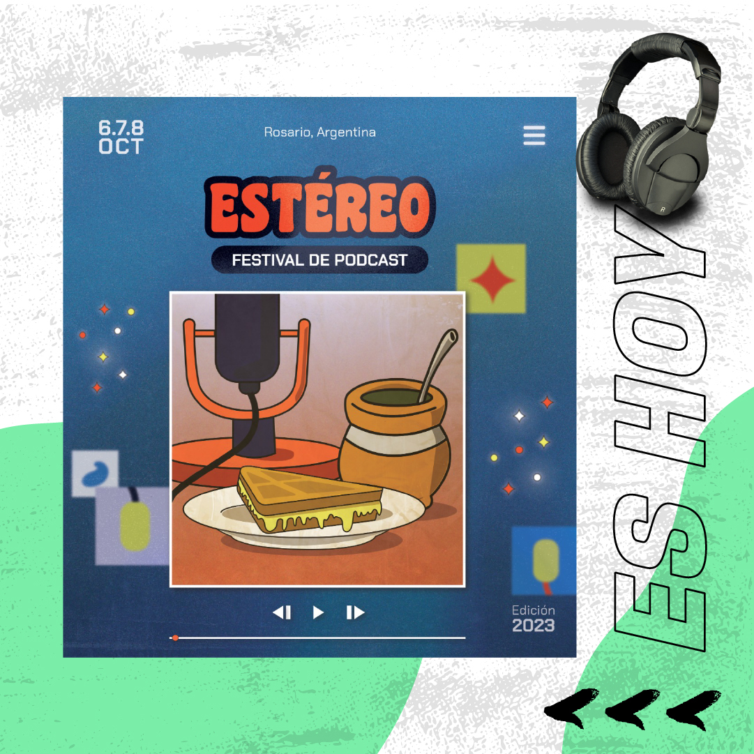 Hoy nos vemos en <a href="/EstereoFestival/">EstereoFestival</a>  con <a href="/lasraraspodcast/">Las Raras Podcast</a> 

 🕡 18:30
📍Galpón 11, Rosario