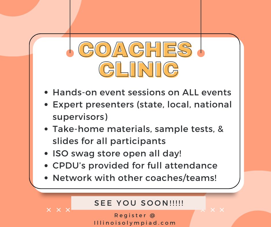 IL Science Olympiad tweet media