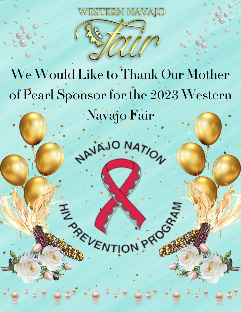 WNF_2024's tweet photo. 🎉🎉We like to have a Special Thank You📣 to our Mother of Pearl💎- 💐Navajo Nation HIV Prevention Program‼️🎉  #navajonationhivpreventionprogram #nnhivpp #westernnavajofair #2023 #motherofpearl https://t.co/UvbbjBEsgm