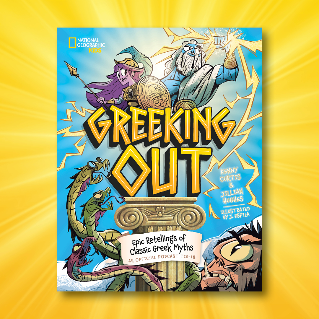 Don’t myth out on this epic retelling of familiar favorites and never-before-aired stories from the #GreekingOut podcast in this New York Times best-selling book! Join scheming gods and honorable heroes on a spectacular adventure: amz.run/777t #NYTbestseller