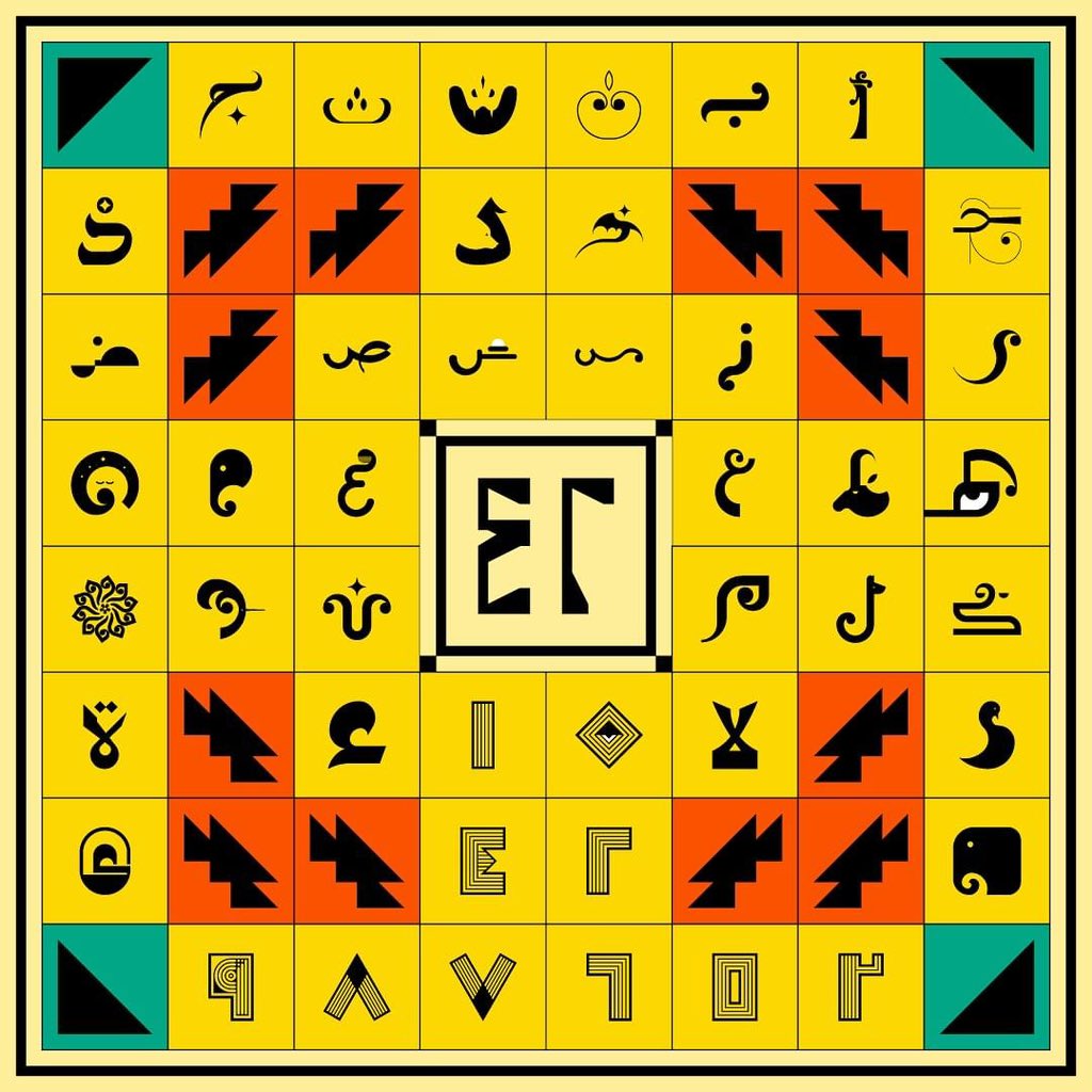 42DOAT's tweet image. FULL SET BY
@tekavic
#٤٢_يوم_٢٠٢٣
#42Days_2023
#42DOAT #42DOAT2023 #42DaysOfArabicType
#٤٢_يوم_من_الخط_العربي #٤٢يوم٢٠٢٣
#arabictypography #arabictype
#العربية #الخط_العربي #اللغة_العربية