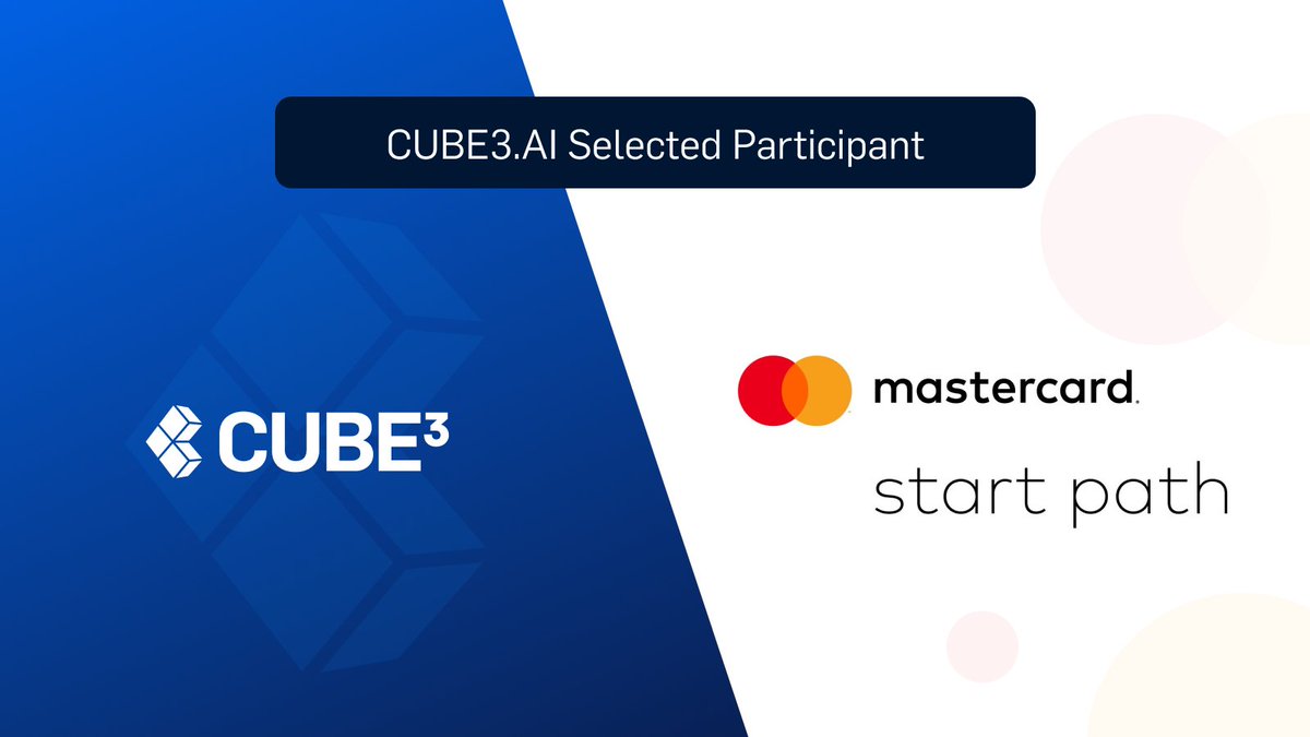 Cube3AI's tweet photo. Yesterday, @Mastercard Start Path Blockchain and Digital Assets program officially began! @Einaras met with the founders of @cenoaapp, @crossmint, @emergetechlab, @lifiprotocol, Lirium, and @Polytrade_fin 👋 all of which are innovating #web3 in their own categories.
#StartPath https://t.co/Q6XOnGfJQl