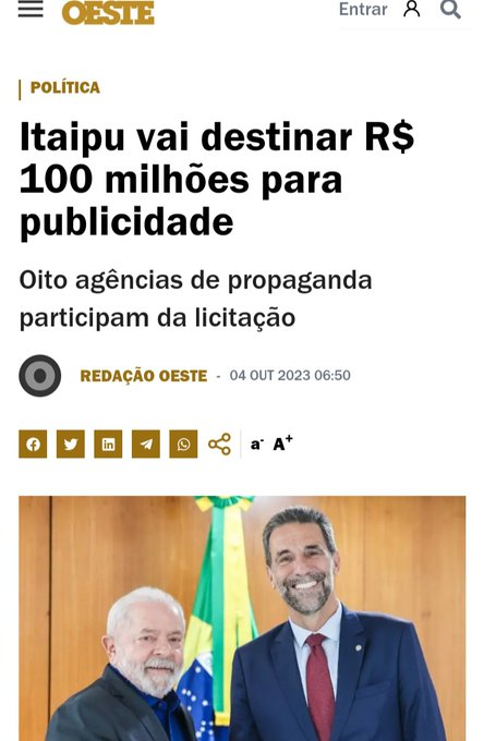 BrazilenDireita's tweet photo. Foi pra isso que tu fez o L, né petista abestado?
Dinheiro do pagador de impostos sendo #QUEIMADO?
❤️ #ITAIPU:
Vai reservar R$ 100 milhões pra gastos com publicidade.
❤️ #Petrobrás:
Vai gastar R$ 4 milhões com comercial no #Jornal #Nacional. https://t.co/lx88c2hF8U