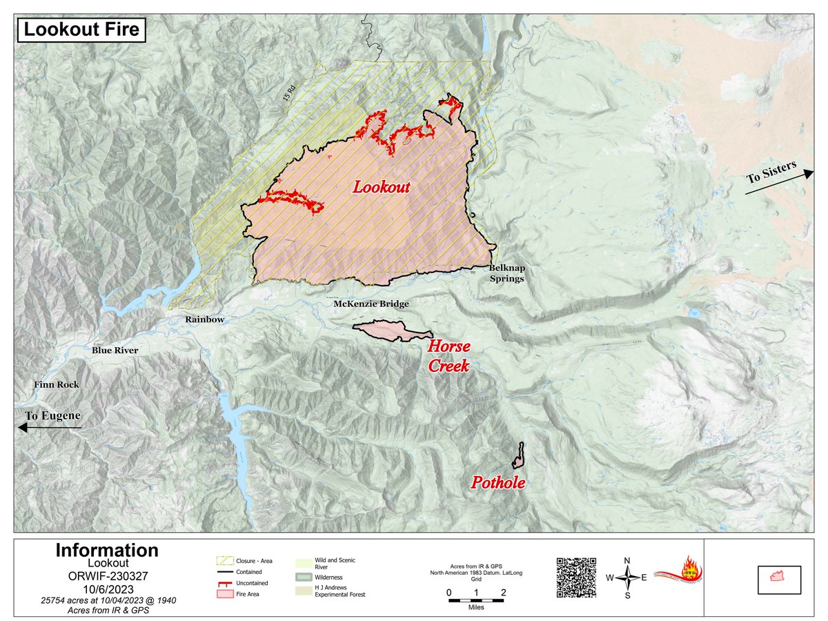 willametteNF's tweet photo. Oct 6 Update #LookoutFire Inciweb: https://t.co/a1xn8eJMJ7 https://t.co/SWRQNnuApa