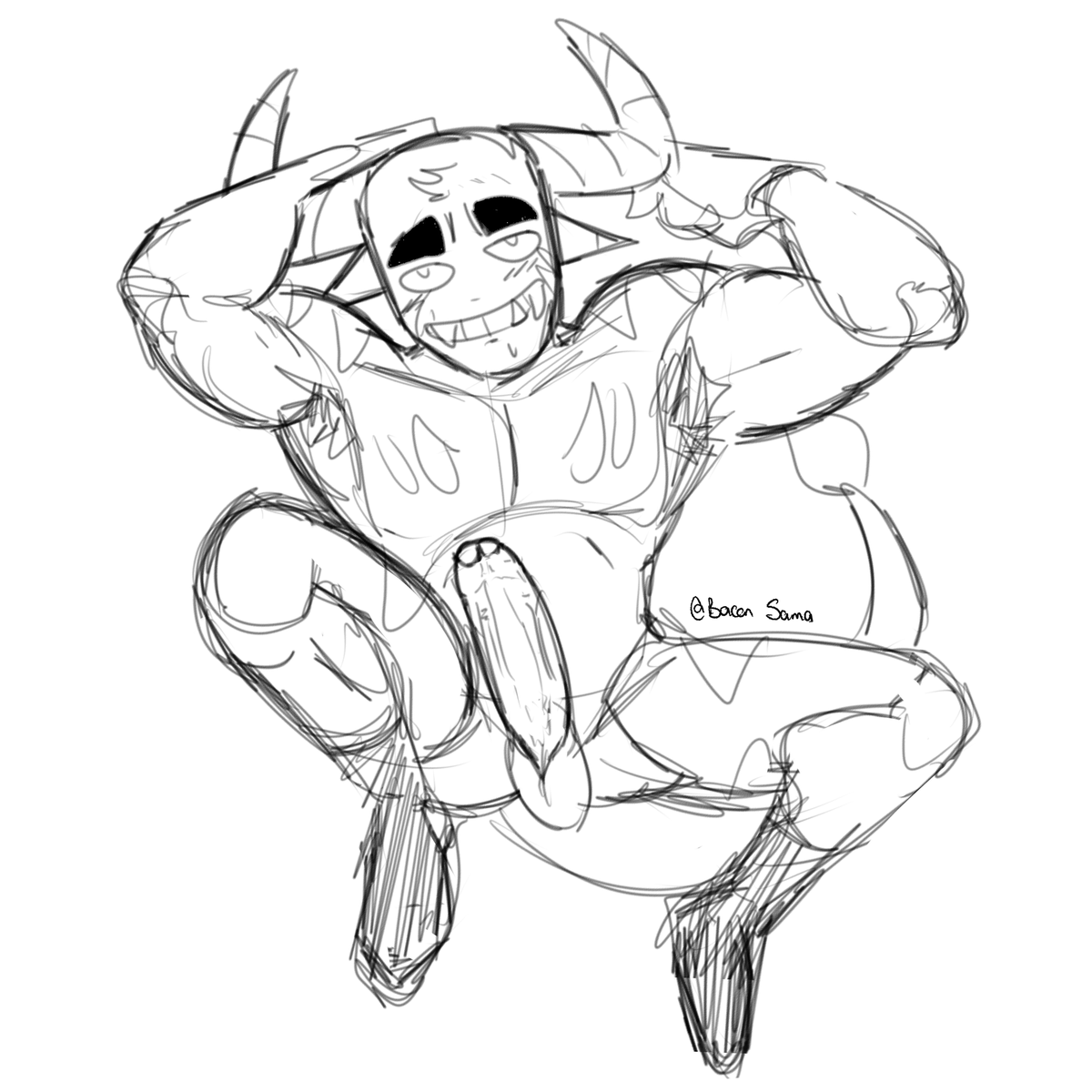 Bacon_Sama's tweet photo. Sketches from Facebook Dinamic 1/2 https://t.co/rkMDrquL3L