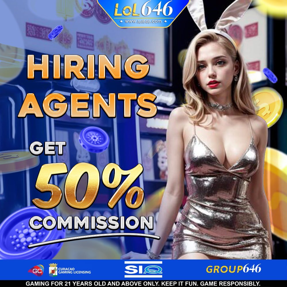 Lol646Partners's tweet photo. LOL646: LOOKING FOR AN AGENT 👤

❣️Apply now and get 50% commission💰

📥 REGISTER HERE:
➡️ https://t.co/r1g6xri0Wg

 🪧 Follow our LOL646 Partners SNS:
➡️ https://t.co/np39IyGc1t

#LOL646 #moneypiece #earningonline #happyearnings #philippinecasino #moneygrinding https://t.co/rZp0WrjzUC