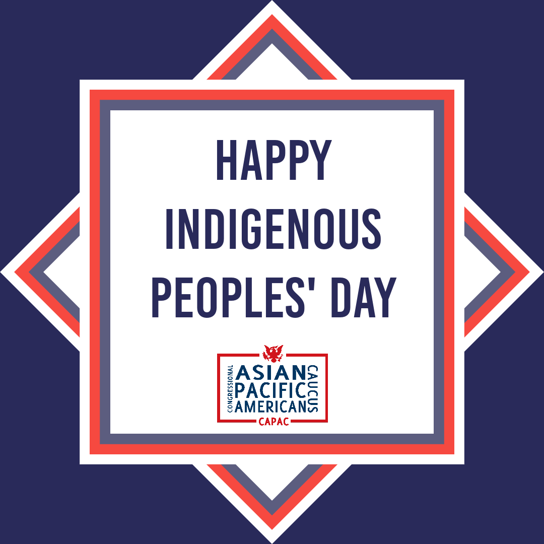 On #IndigenousPeoplesDay, we recognize the historical and unfaltering strength of all Native communities. We celebrate their countless contributions that continue to guide our country today.