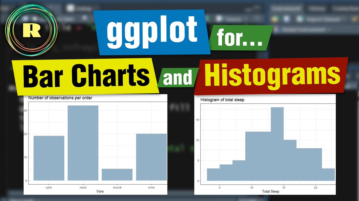 101Programming's tweet image. 📊💡 Master #DataVisualization with ggplot in R! 📈✨ Create effortless bar charts and histograms. 💪🖥️ If into data science, statistics, and learning R, ggplot2 is a must! 🌟 Join our #RProgramming series to unlock ggplot's potential! 📊👩💻
👉 youtu.be/n_ACYLWUmos