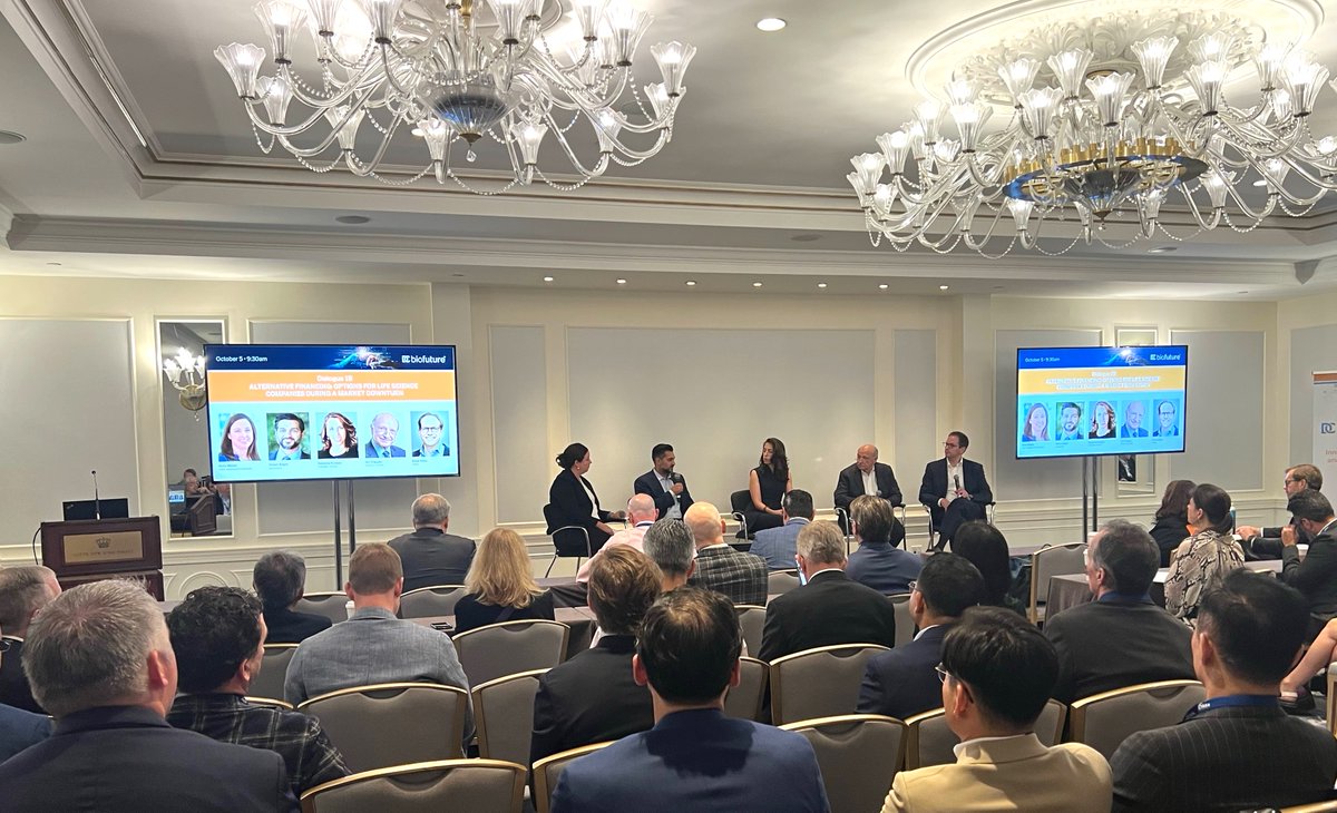RenovoRx's tweet image. Thank you to all who attended the panel discussion, &quot;Alternative Financing: Options for Life Science Companies During a Market Downturn,&quot; with RenovoRx CEO Shaun Bagai during #BioFuture2023! 

$RNXT #PancreaticCancer #LocallyAdvancedPancreaticCancer #LAPC
