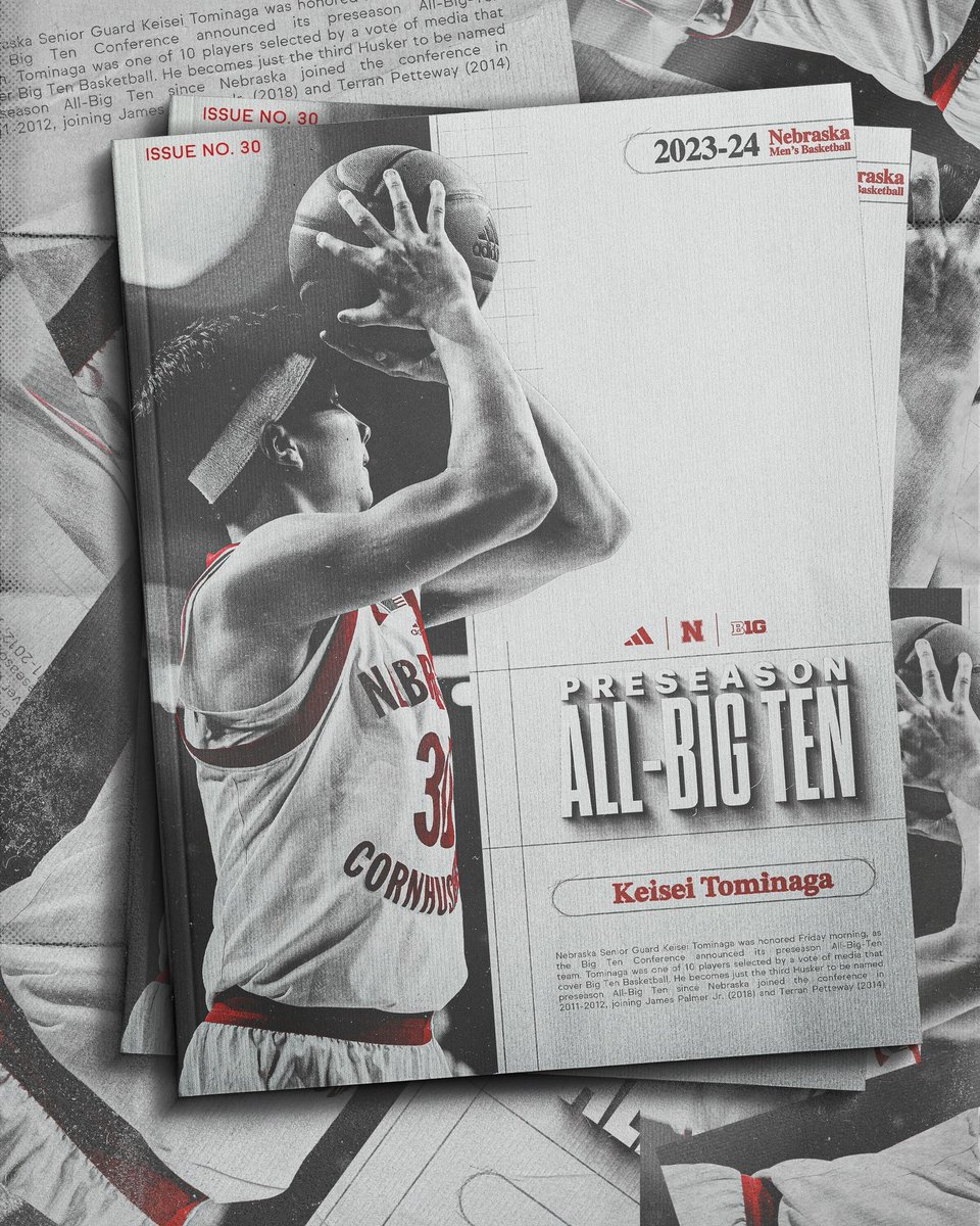 Issue No. 30 🗞️

🏆 Preseason All-B1G 🏆
↳ <a href="/KeiseiTominaga/">富永 啓生/ keisei tominaga</a>