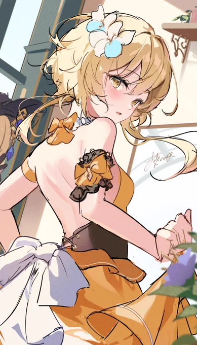Fontaine style Lumine wip~ 