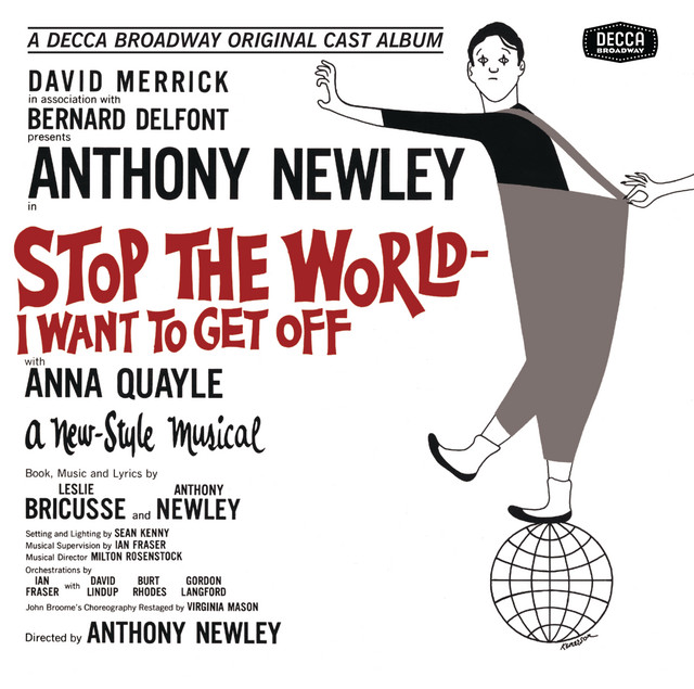 SoundsofBway's tweet image. On "Curtain Up," where we feature a complete cast recording--1962 Bway score for Stop the World, I Want to Get Off.  Dates/times on SoundsofBroadway.com: Fri., Oct. 6 at 8pm EST; Mon., Oct. 9 at 2am EST; Wed., Oct. 11 at 11am EST.
#StoptheWorld #AnthonyNewley #LeslieBricusse
