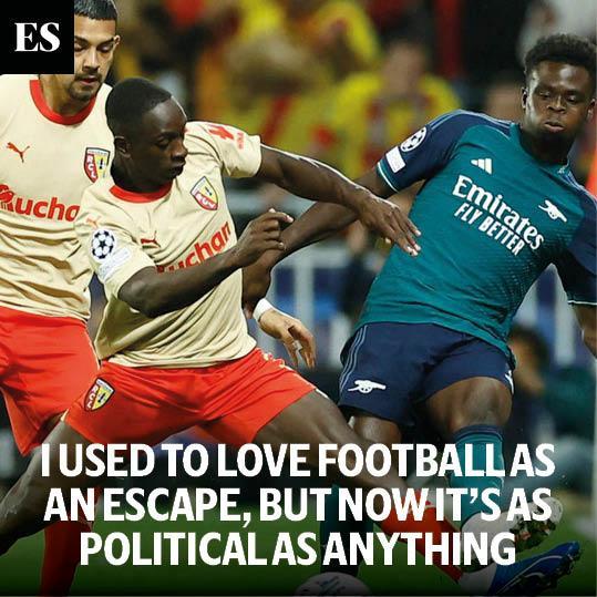 In its purest form, football is escapism. Problem is, the outside world is, like a veteran defender, encroaching ever closer @JackKessler1 Read here: standard.co.uk/comment/footba…