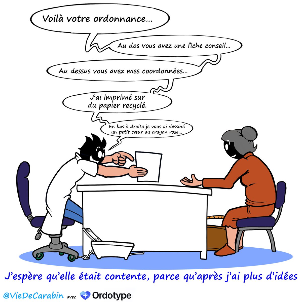 VieDeCarabin's tweet image. Ordotype.fr est un site internet constamment tenu à jour proposant tous les documents utiles à la pratique de la médecine générale.

Profitez de l’offre promotionnelle @Ordotype /VDC : 6 mois à -50% (le premier mois est gratuit), en passant par ce lien :