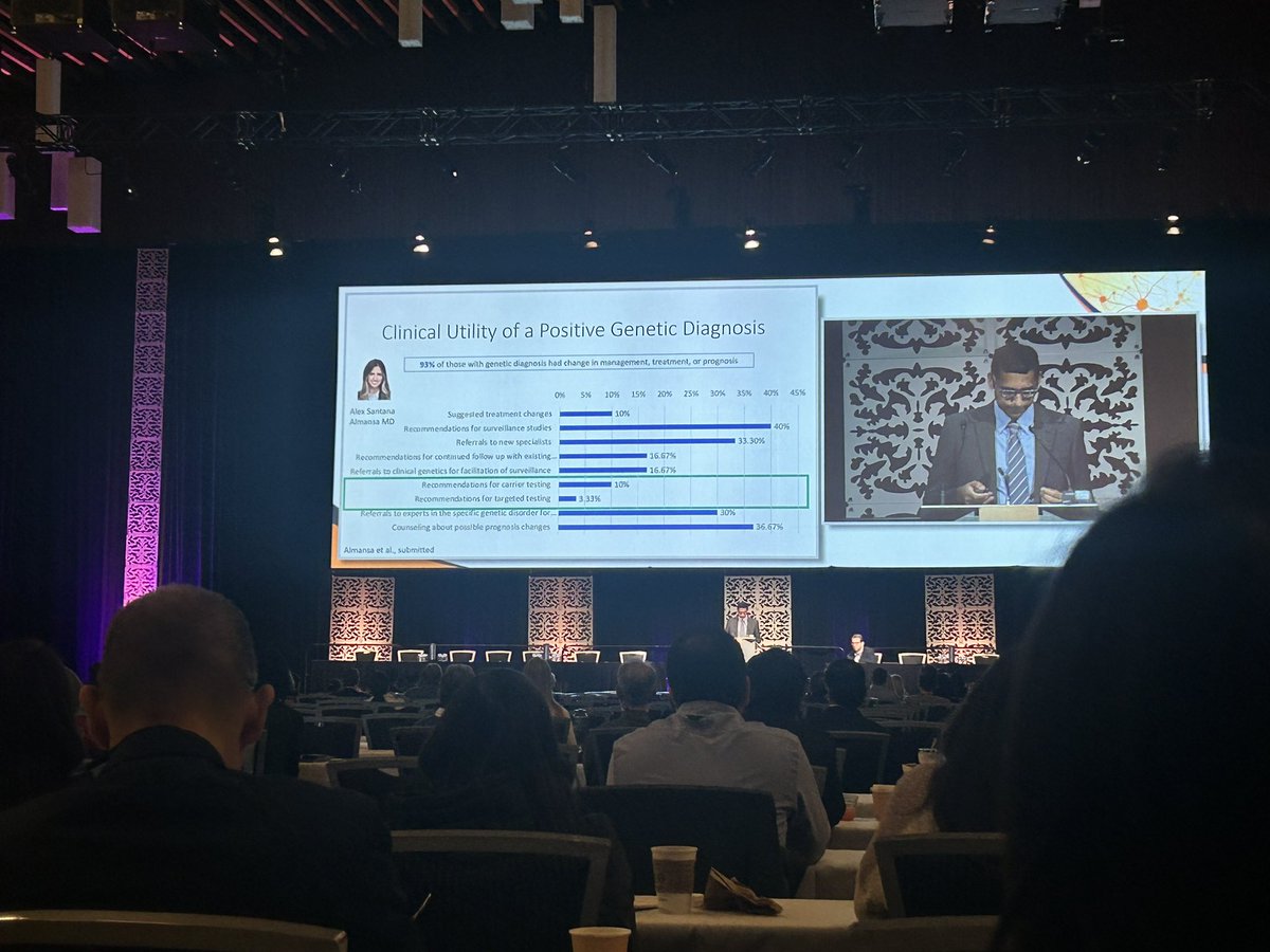 amazing talk from Dr. Srivastava of @BostonChildrens ; recipient of the #CNSAM Philip R. Dodge Young Investigator Award

genetic diagnosis and CP phenotypes! eye opening and reframed how we should think and teach about CP

#neurotwitter @ChildNeuroSoc