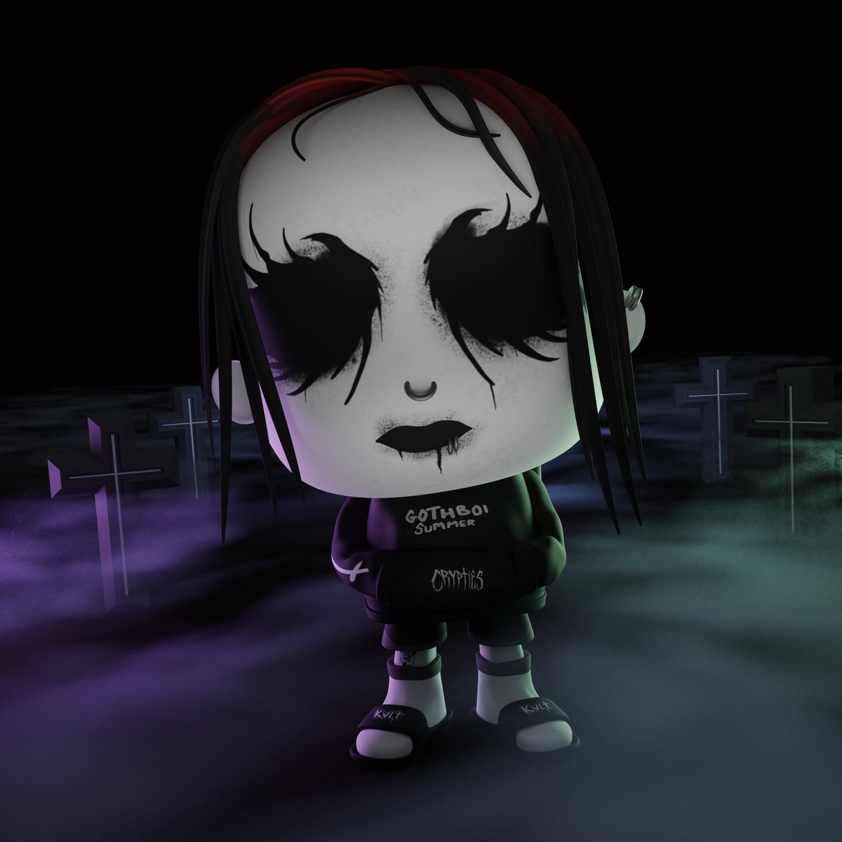 This <a href="/cryptiesnft/">CryptiesNFT // OG Dead Things on Cardano //</a> collaboration with @AdaDolls is a vibe. Two OG NFT projects coming together to create wonderful characters. I wish that a physical version of this could be created for collectors.