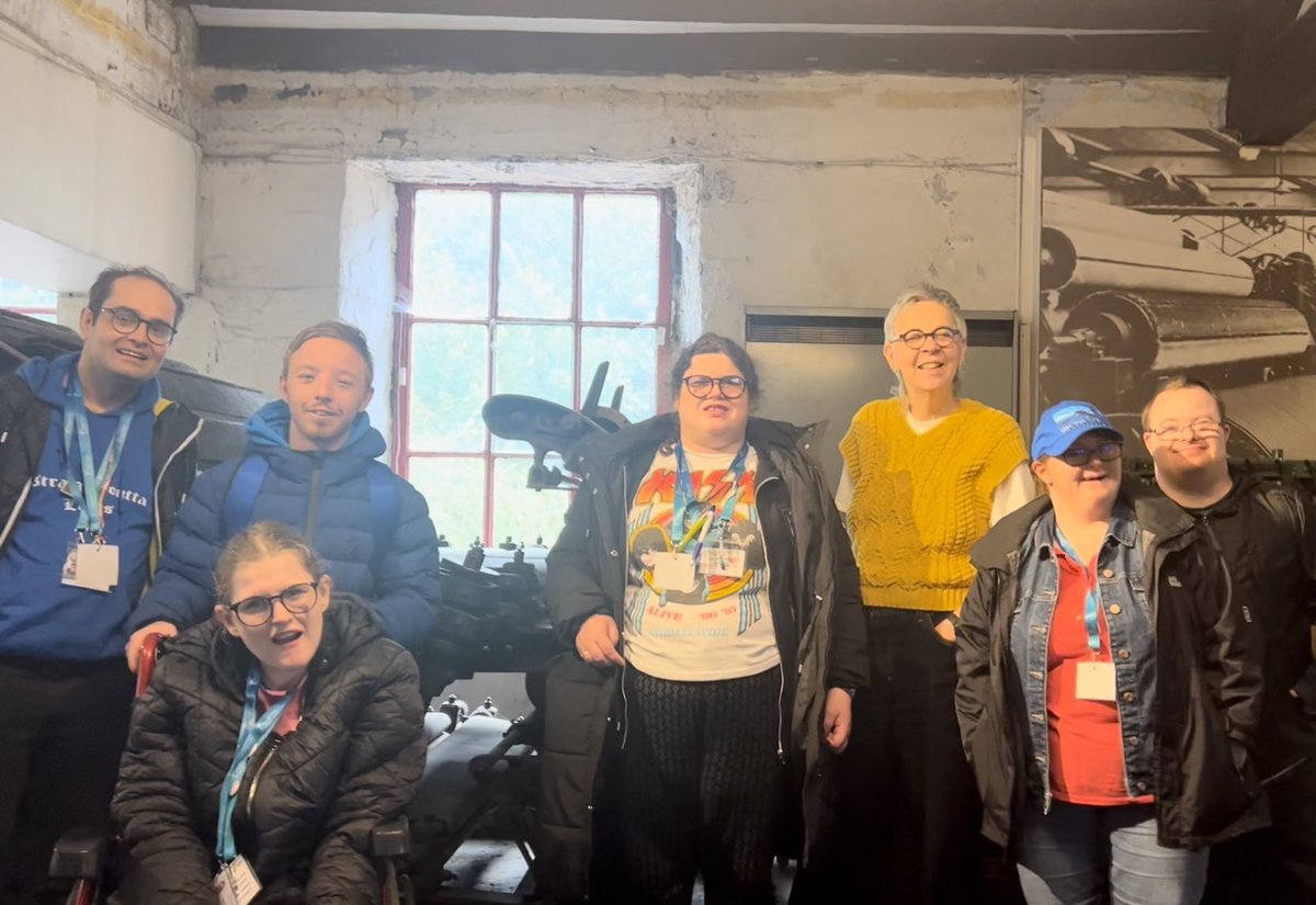 PfkcR's tweet image. Great day @ @LeedsMuseums ‘Any Work That Wanted Doing’ exhibit. We had a tour by the curator, activist &amp;amp; author Gill Crawshaw. She was interviewed for the podcast &amp;amp; for our website. We will share the write up &amp;amp; what we’ve learned for Disability History Month. #DisabilityArts