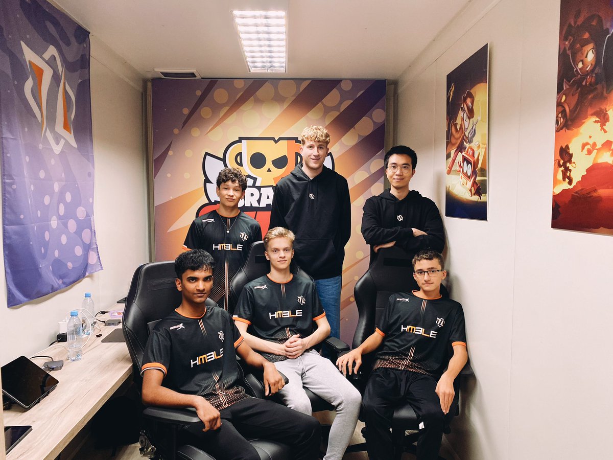 Finally all together 🧡🖤🧡
Ready for the LCQ 🔥

#hmble #BrawlStars