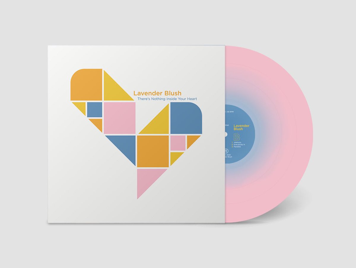 This new Lavender Blush 12” is a thing of beauty! Preorder now available on Shelflife.com. #BandcampFriday