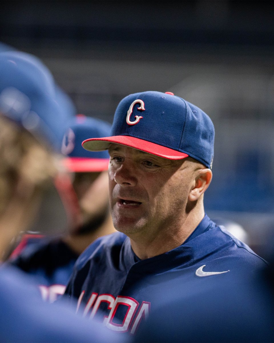 UConnBSB's tweet photo. Happy National Coaches Day to the longest tenured staff in D1 College Baseball! 

#HookC https://t.co/VDxUZUiwoS