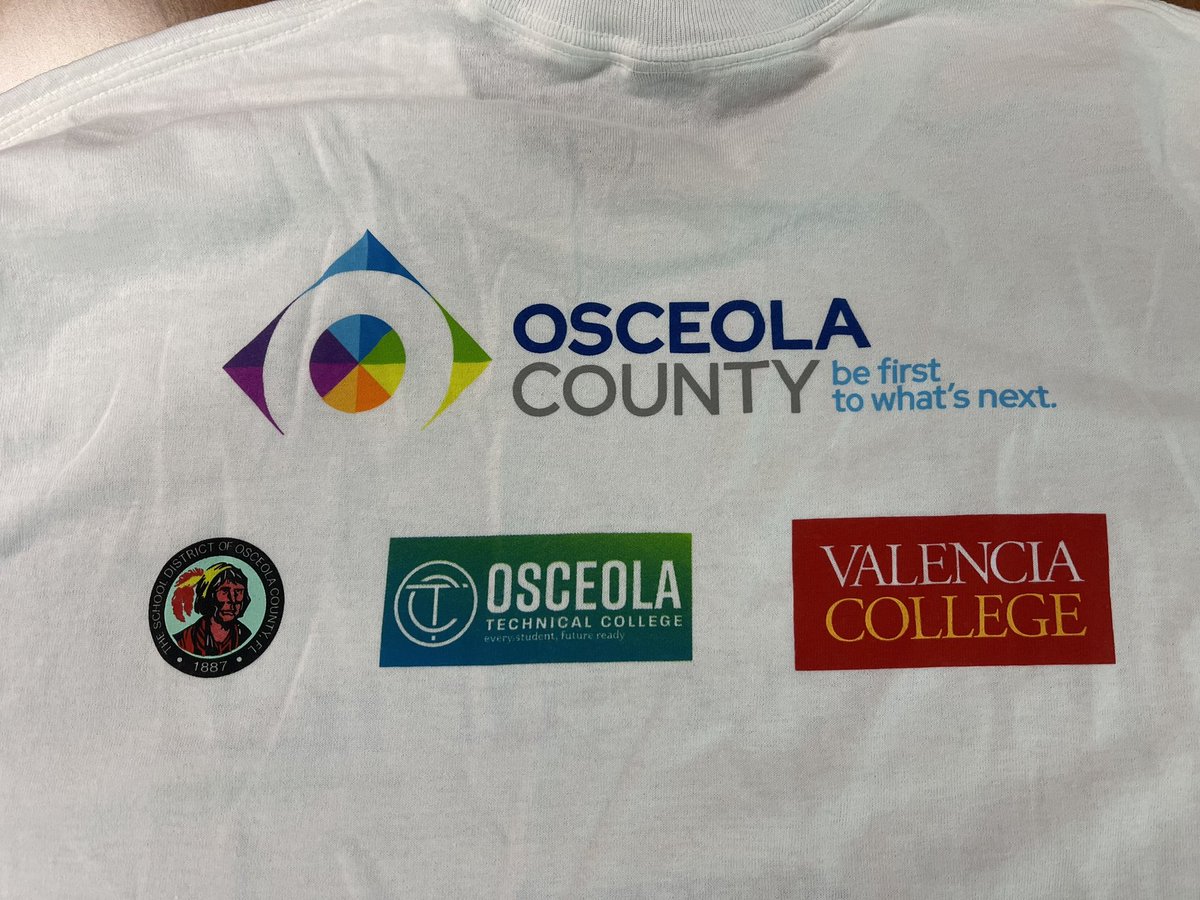 Today, @OsceolaCountyFl @valenciacollege and @Osceolaschools announced the continuation of Osceola Prosper, a guarantee for our Class of 2024 in Osceola County to have two years of paid post secondary tuition and fees at either Osceola Technical College or Valencia!